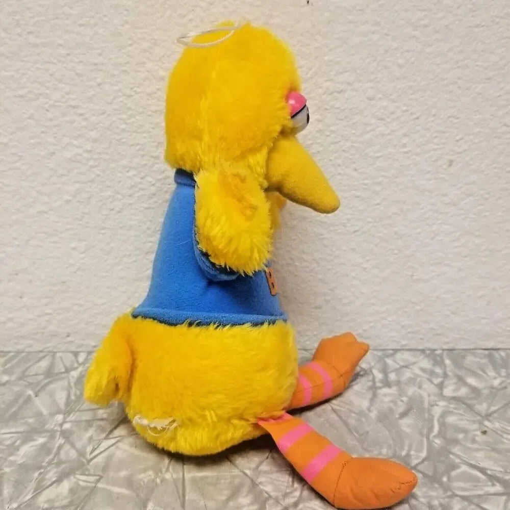SESAME STREET 1980'S Hasbro Softies BIG BIRD 10
